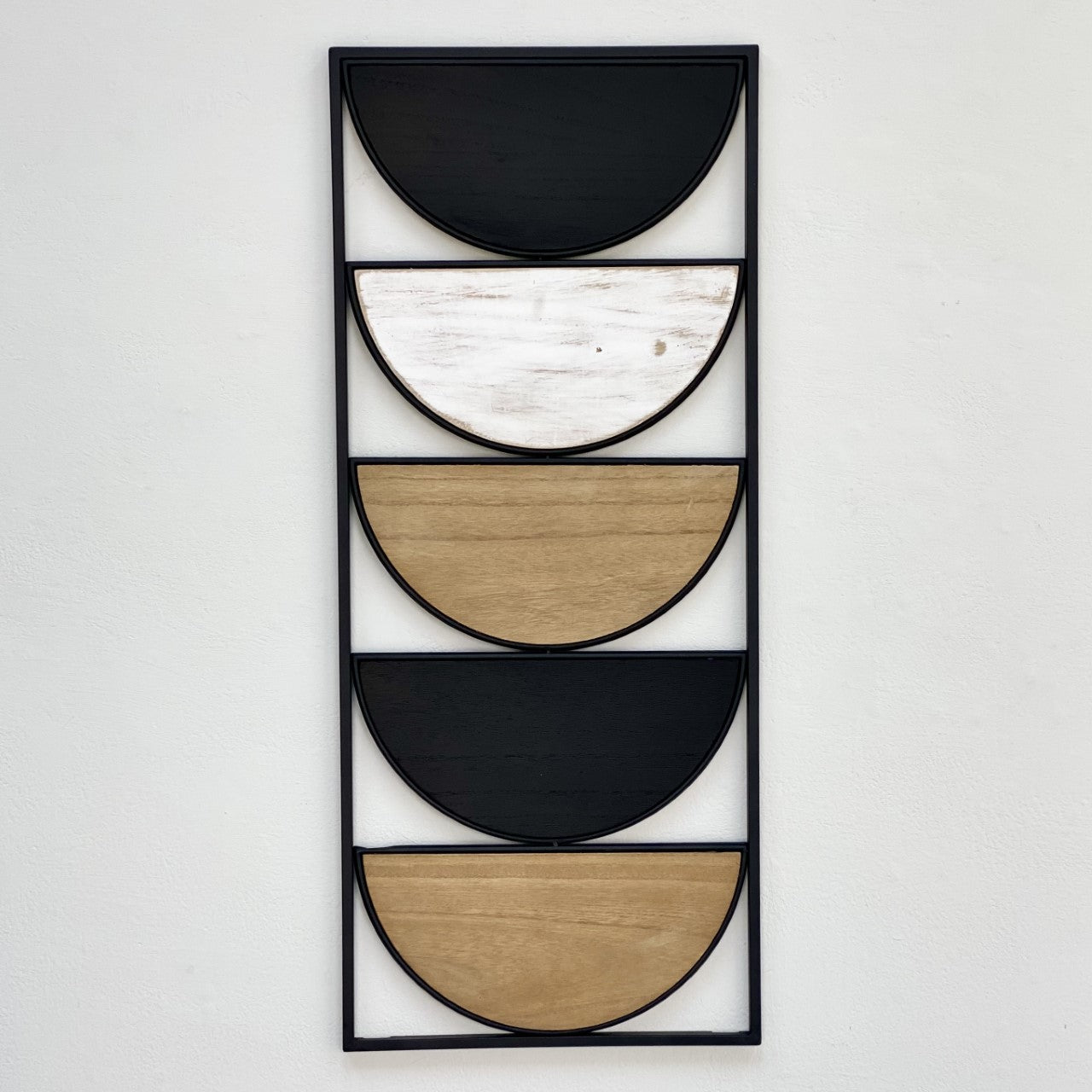 Mid Century Wooden Modern Arch Wall Art