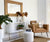 Gabrielle Natural Rustic Wall Wooden Mirror